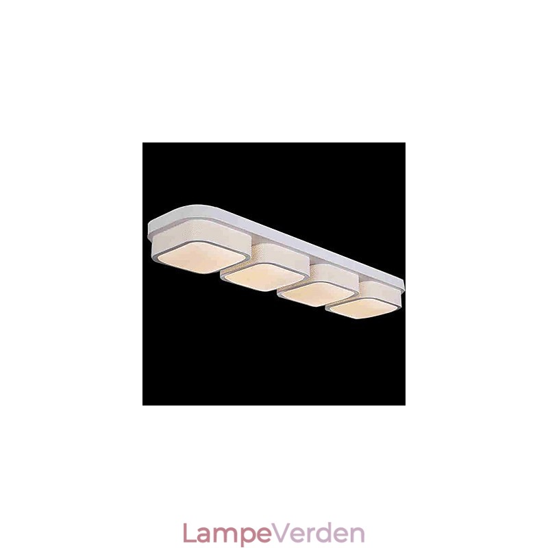 Moderne moderne metal flush Mount