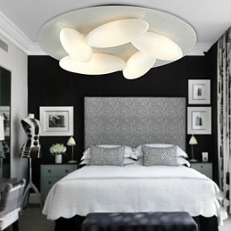 Moderne Flush Mount med 5 lys (G9 Bulb Base)