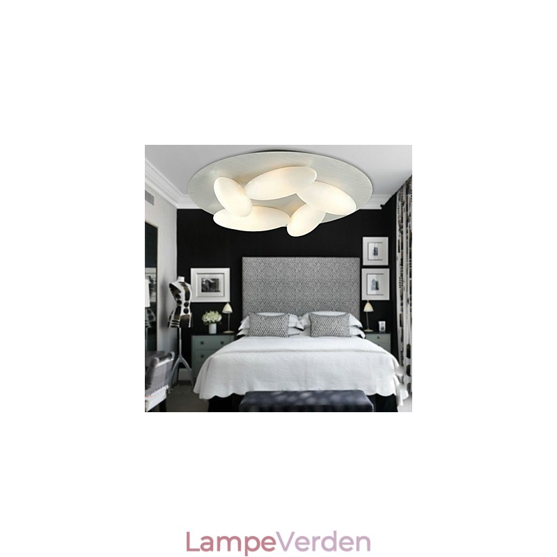 Moderne Flush Mount med 5 lys (G9 Bulb Base)