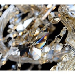 Cognac Krystal Farve Pendel Lys Krystal Moderne Moderne Traditionel Klassisk Retro Lantern Country