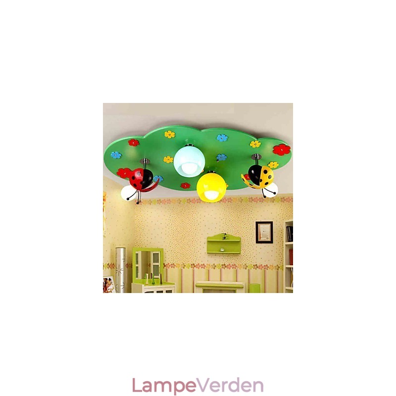 Flush Mount Modern Contemporary Wood Bamboo