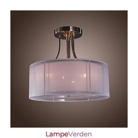 Moderne Akryl Flush Mount med 3 lys Cylinder Design Moderne Akryl Flush Mount med 3 lys Cylinder Design