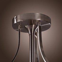 Moderne Akryl Flush Mount med 3 lys Cylinder Design