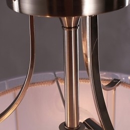 Moderne Akryl Flush Mount med 3 lys Cylinder Design