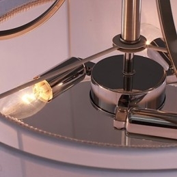 Moderne Akryl Flush Mount med 3 lys Cylinder Design