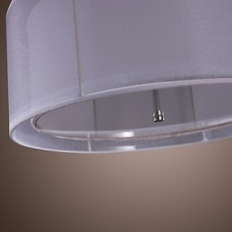 Moderne Akryl Flush Mount med 3 lys Cylinder Design