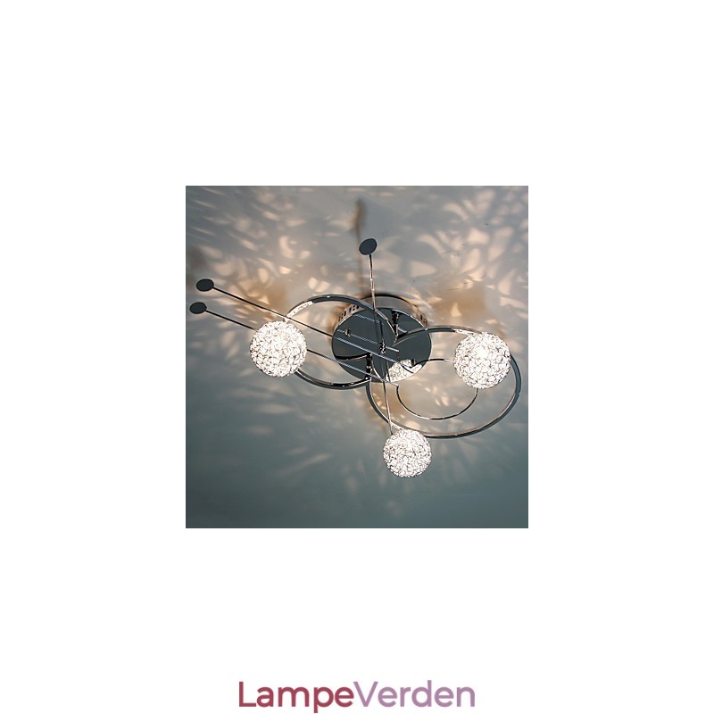 Moderne moderne galvaniseret flush Mount