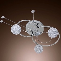 Moderne moderne galvaniseret flush Mount