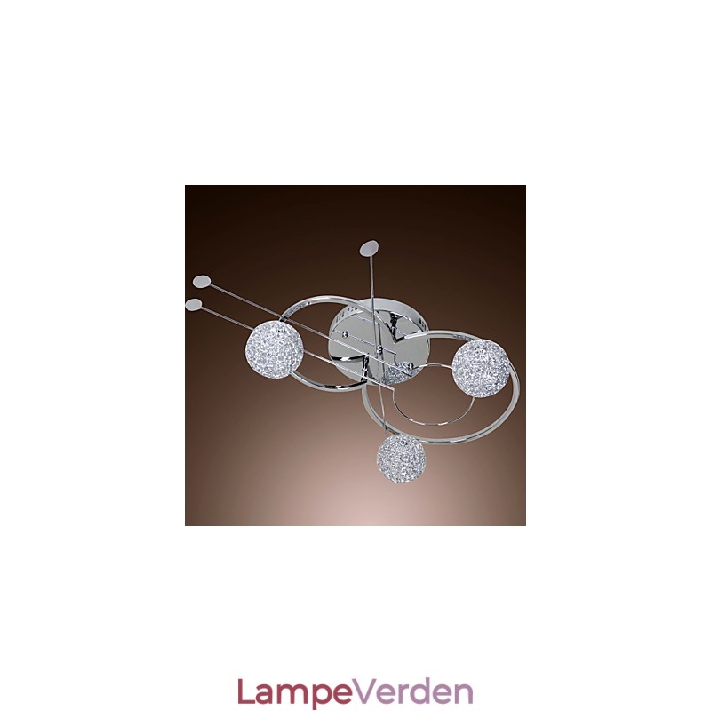 Moderne moderne galvaniseret flush Mount