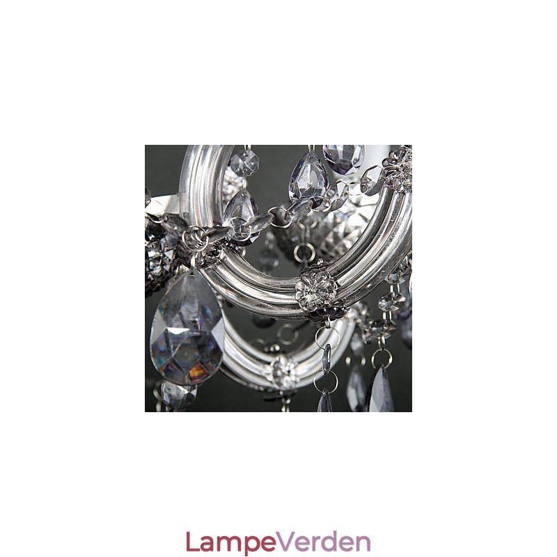 Moderne moderne Crystal Metal Flush Mount