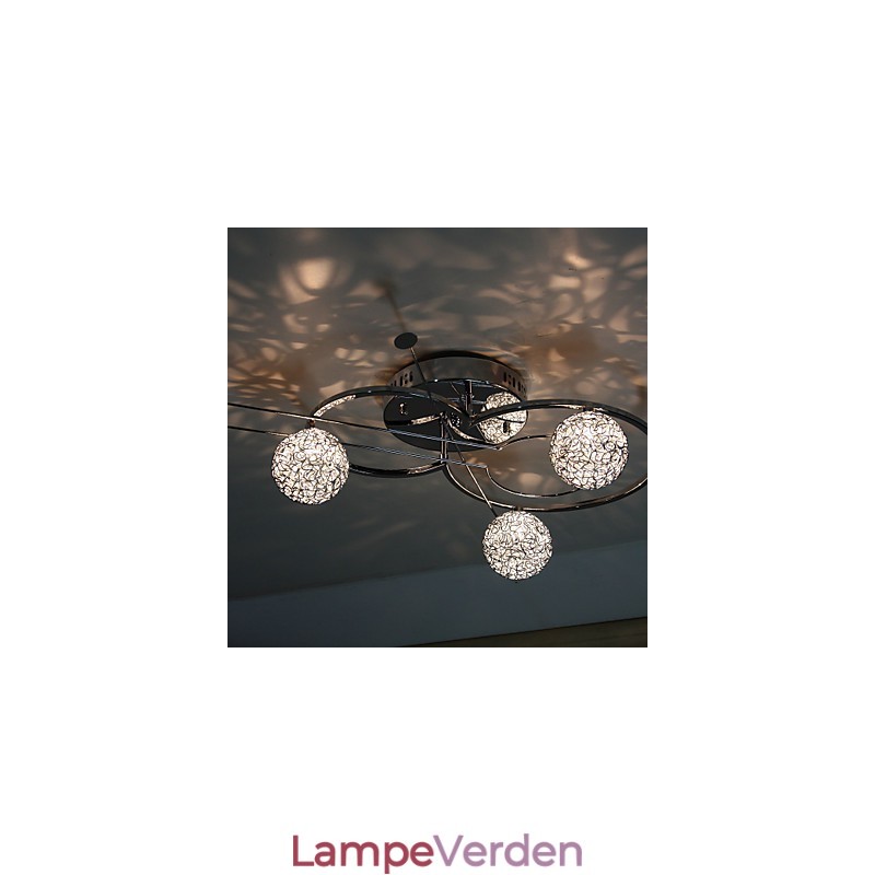 Moderne moderne galvaniseret flush Mount