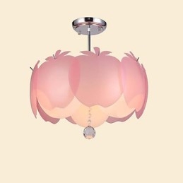 Moderne moderne Crystal Others Metal Flush Mount