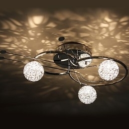 Moderne moderne galvaniseret flush Mount