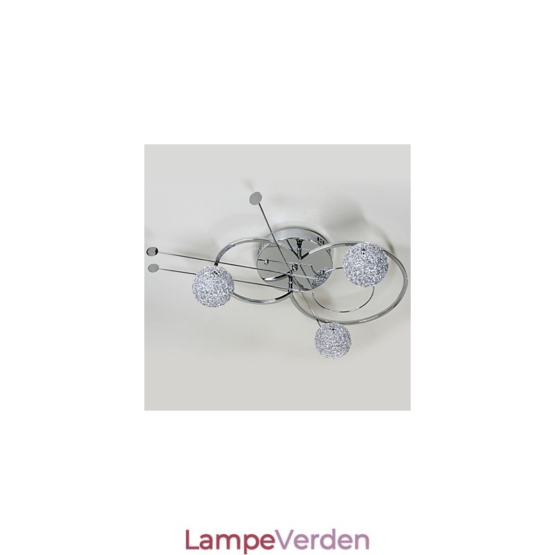 Moderne moderne galvaniseret flush Mount