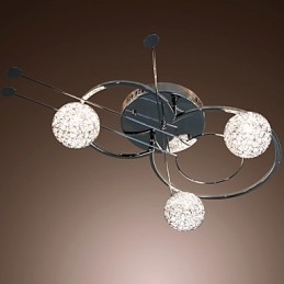 Moderne moderne galvaniseret flush Mount