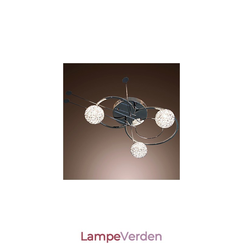 Moderne moderne galvaniseret flush Mount
