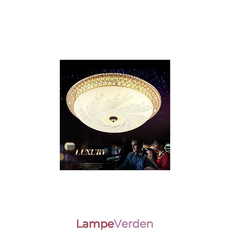 Moderne Luksus Krystal Lys Absorber Kuppel Lys SMD Dobbelt Farve Diameter 50CM