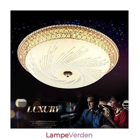 Moderne Luksus Krystal Lys Absorber Kuppel Lys SMD Dobbelt Farve Diameter 50CM Moderne Luksus Krystal Lys Absorber Kuppel Lys SMD Dobbelt Farve Diameter 50CM
