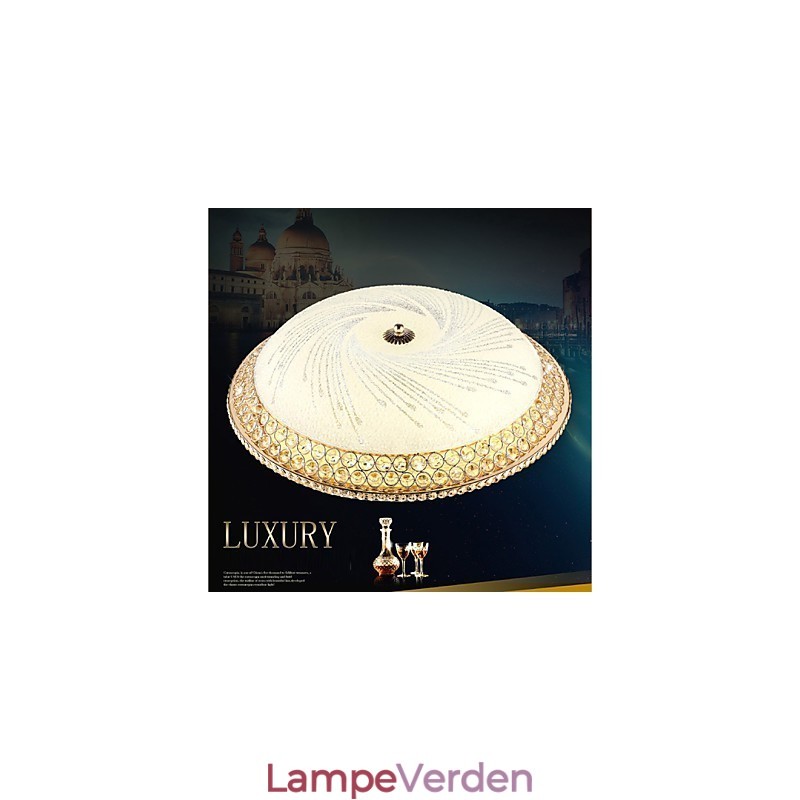 Moderne Luksus Krystal Lys Absorber Kuppel Lys SMD Dobbelt Farve Diameter 50CM