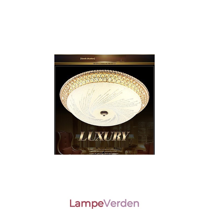 Moderne Luksus Krystal Lys Absorber Kuppel Lys SMD Dobbelt Farve Diameter 50CM