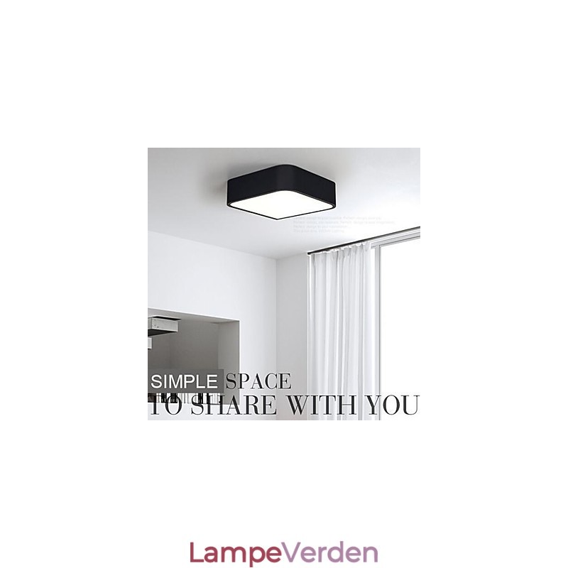 Moderne moderne maleri Metal Flush Mount