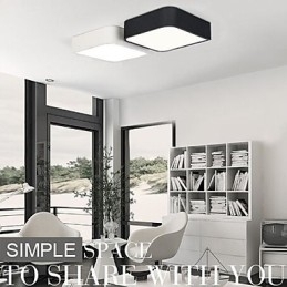 Moderne moderne maleri Metal Flush Mount