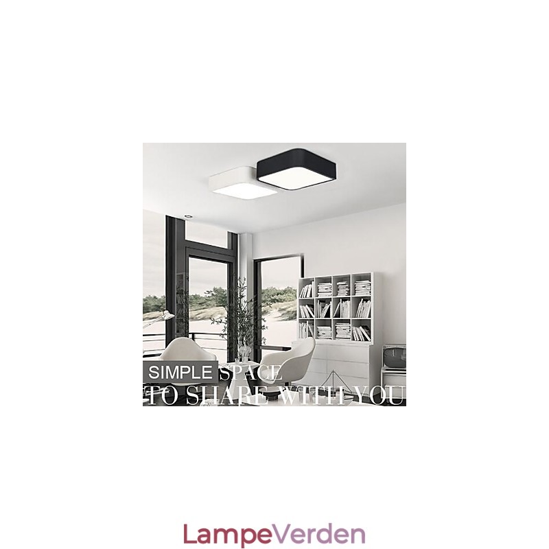 Moderne moderne maleri Metal Flush Mount