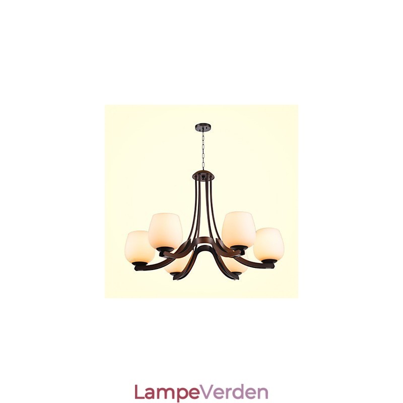 Traditionel Klassisk Retro Mini Stil Maleri Metal Lysekrone