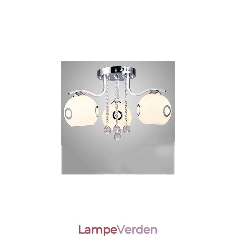 Flush Mount Crystal Moderne moderne glas