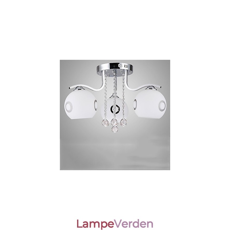 Flush Mount Crystal Moderne moderne glas
