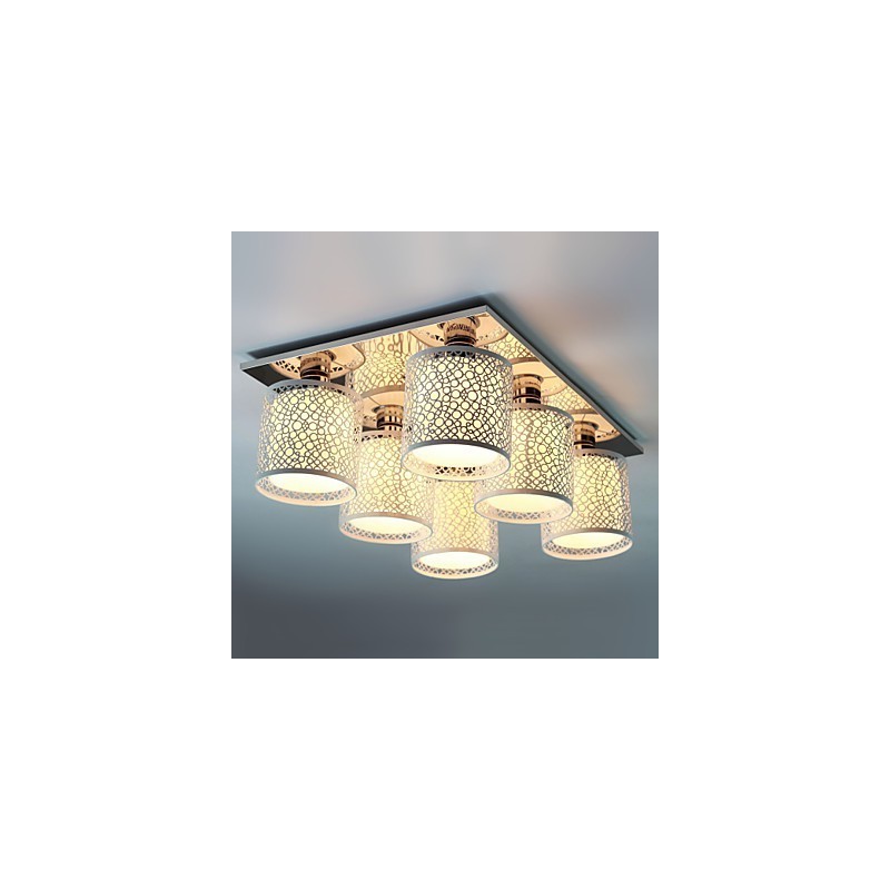 Moderne moderne maleri Metal Flush Mount