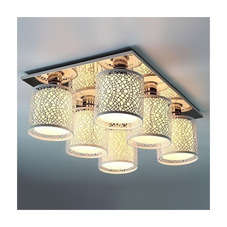 Moderne moderne maleri Metal Flush Mount