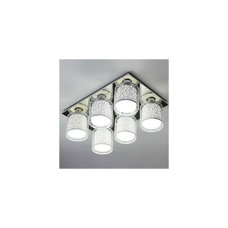Moderne moderne maleri Metal Flush Mount