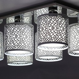 Moderne moderne maleri Metal Flush Mount