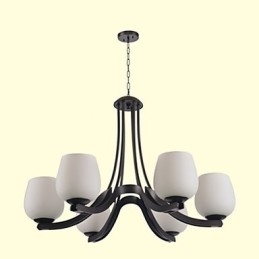 Traditionel Klassisk Retro Mini Stil Maleri Metal Lysekrone