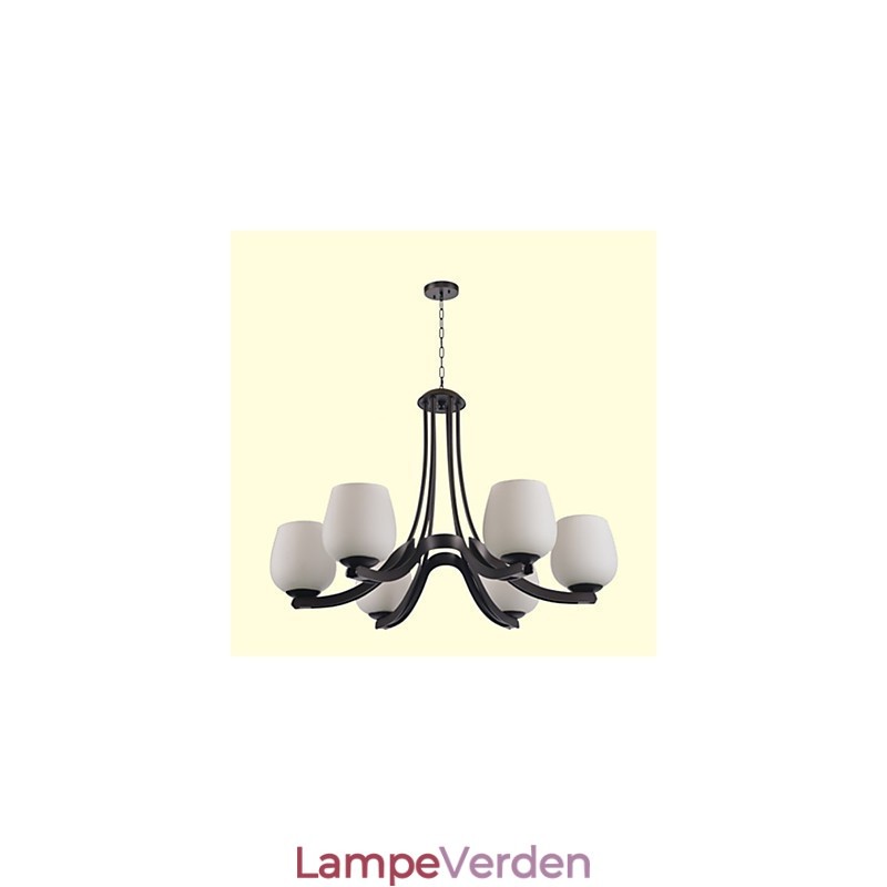 Traditionel Klassisk Retro Mini Stil Maleri Metal Lysekrone