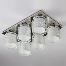 Moderne moderne maleri Metal Flush Mount