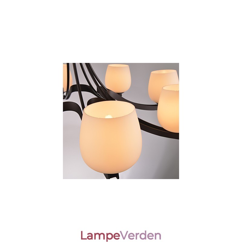 Traditionel Klassisk Retro Mini Stil Maleri Metal Lysekrone