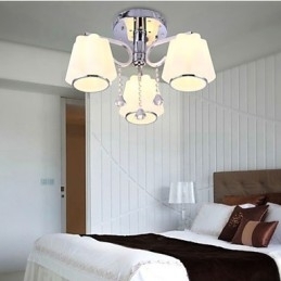 Flush Mount Crystal Moderne moderne glas