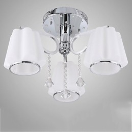 Flush Mount Crystal Moderne moderne glas