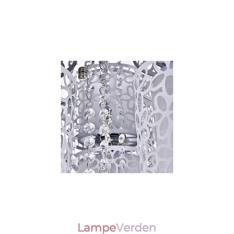 Flush Mount Crystal Modern Contemporary Metal