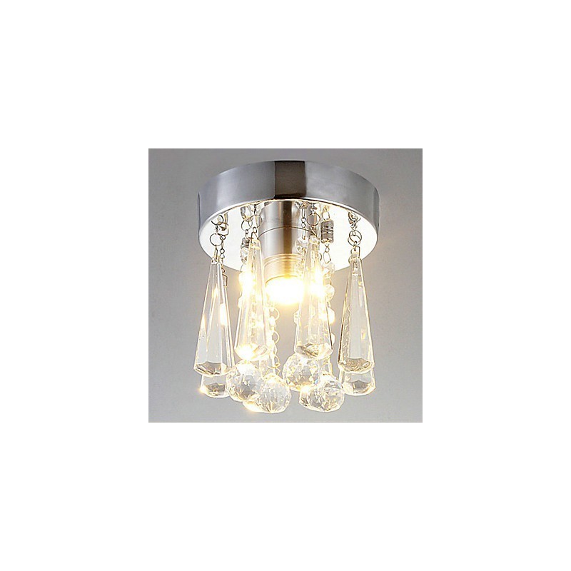 1 let Semi Flush Mount i krystal