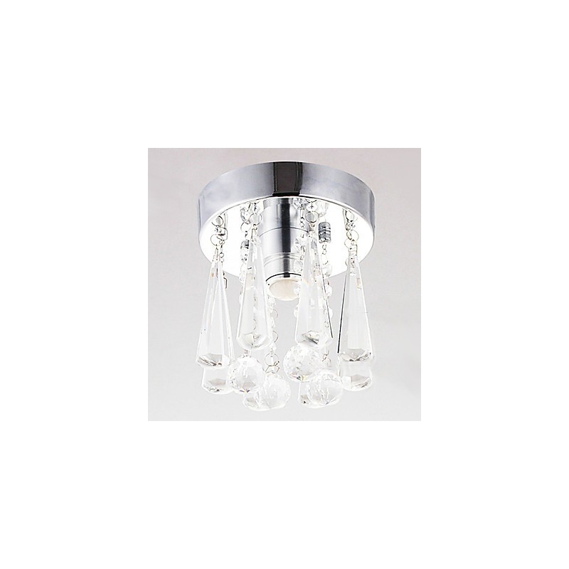 1 let Semi Flush Mount i krystal