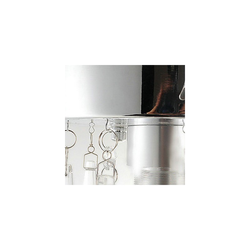 1 let Semi Flush Mount i krystal