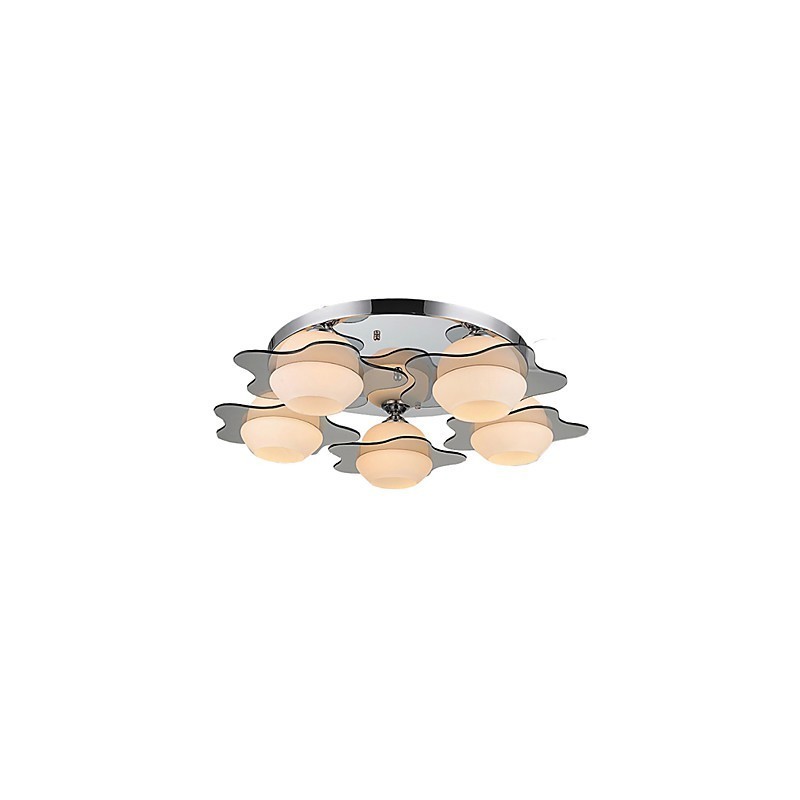 Moderne loftslys Flush Mount 5 lys moderne metal
