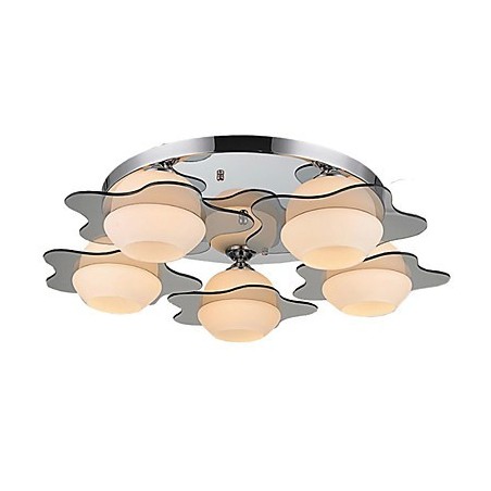 Moderne loftslys Flush Mount 5 lys moderne metal Moderne loftslys Flush Mount 5 lys moderne metal