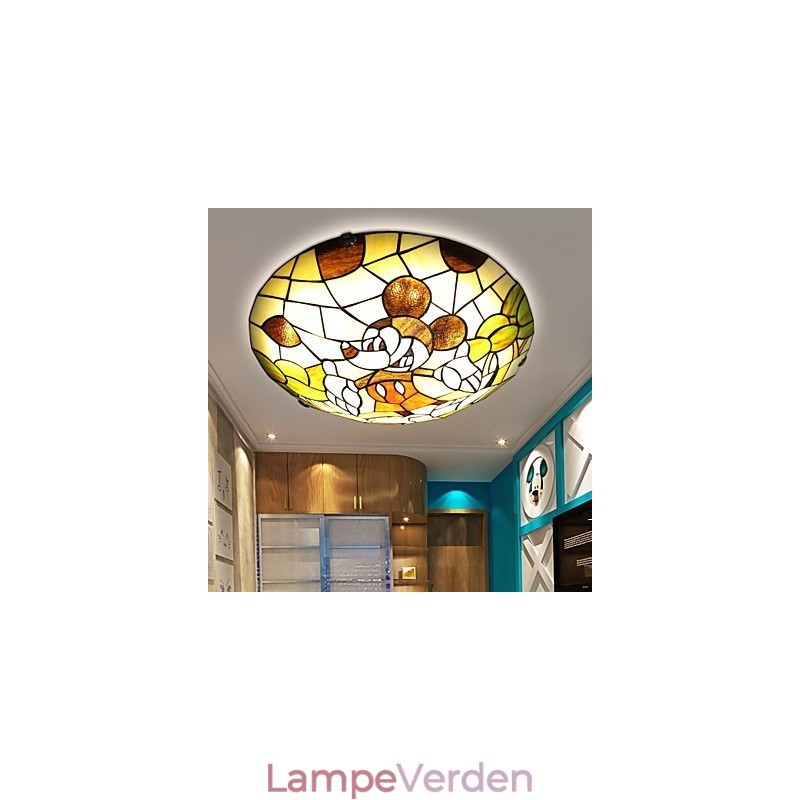 Middelhavet Dome Light Søde børn Mickey Mouse Dome Light 40 Cm i diameter