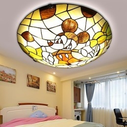 Middelhavet Dome Light Søde børn Mickey Mouse Dome Light 40 Cm i diameter