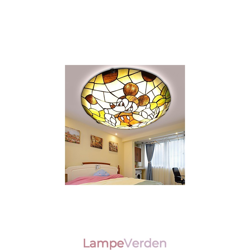 Middelhavet Dome Light Søde børn Mickey Mouse Dome Light 40 Cm i diameter