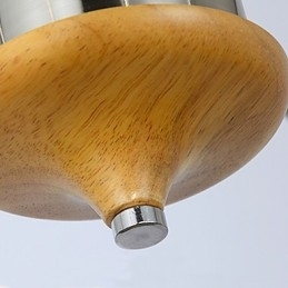 Vintage Mini Style Maleri Træ Bambus Flush Mount